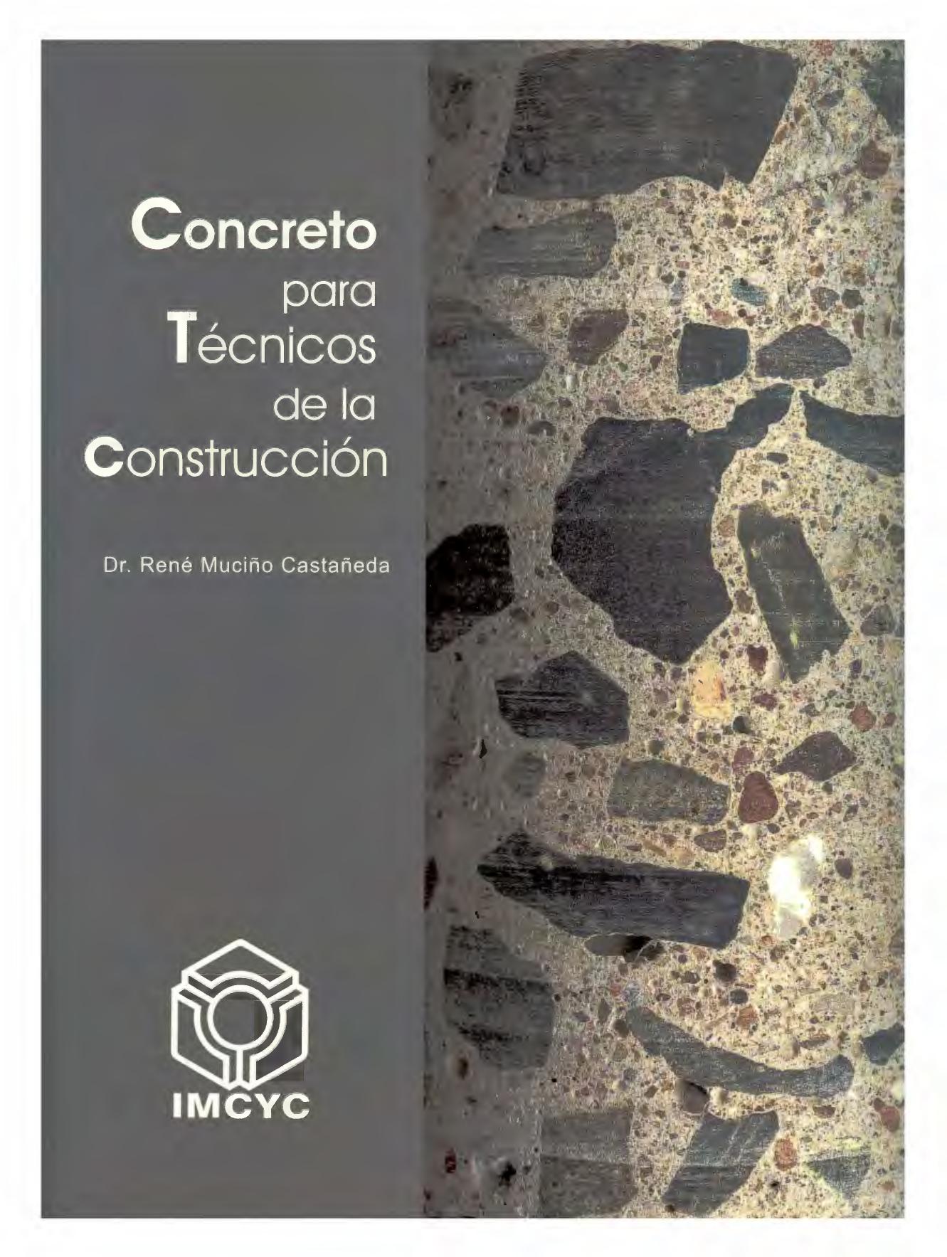 Concreto para técnicos de la construcción