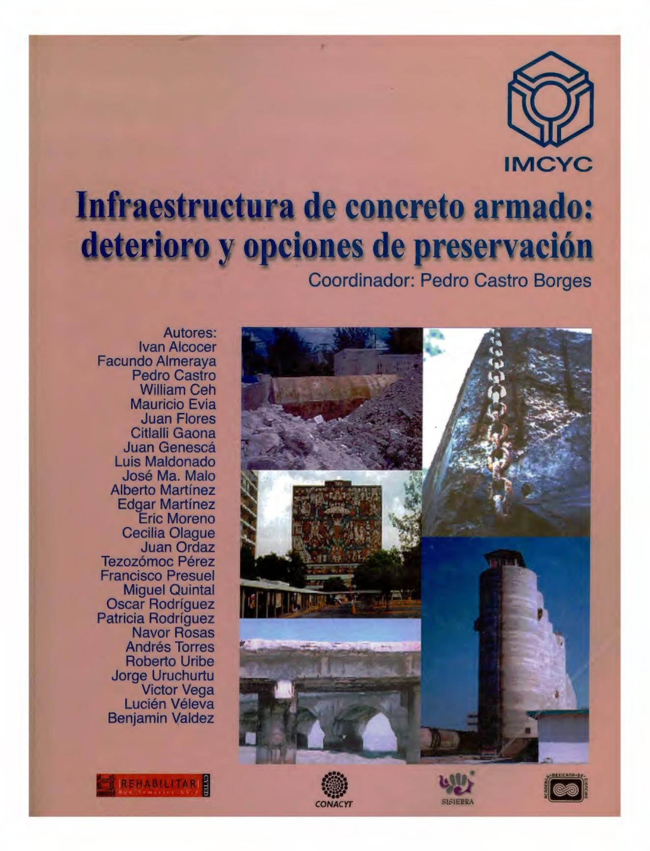 Infraestructura de concreto armado: deterioro y preservación